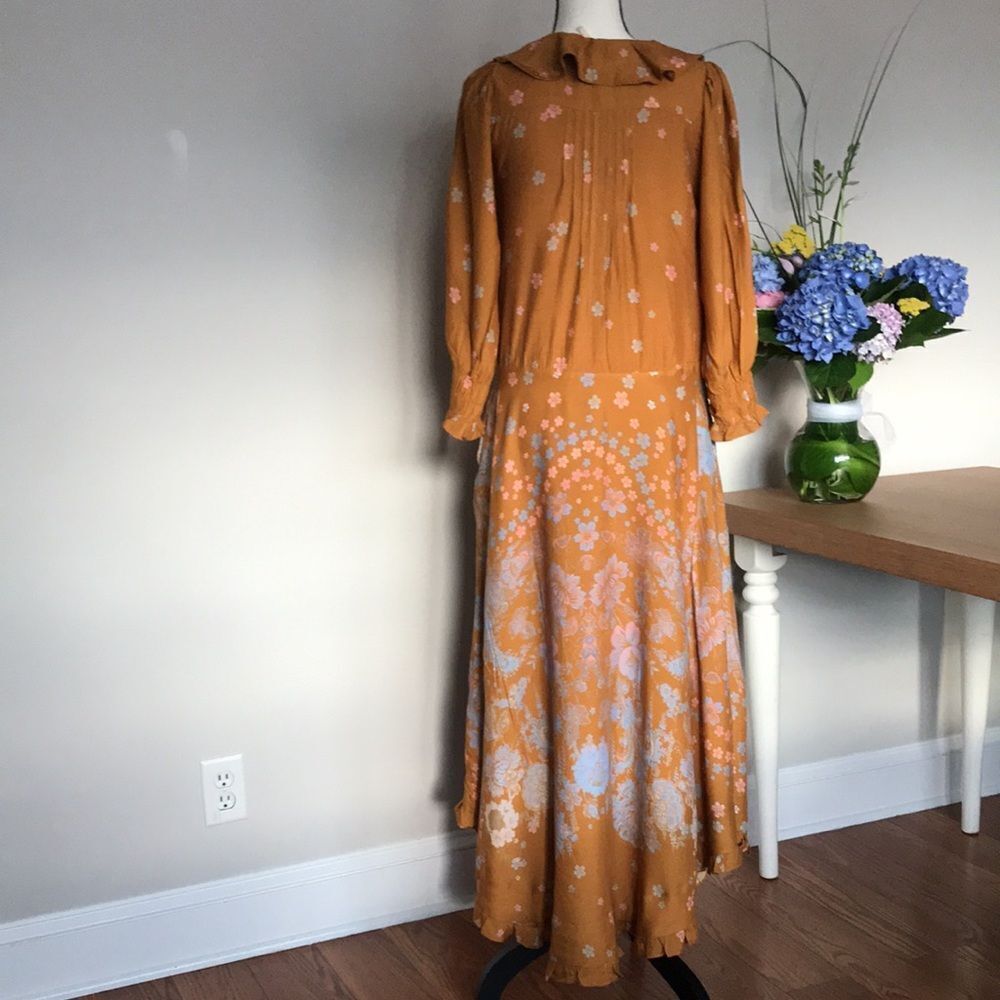 Free People Talsey Maxi Dress size XS - Picture 8 of 13